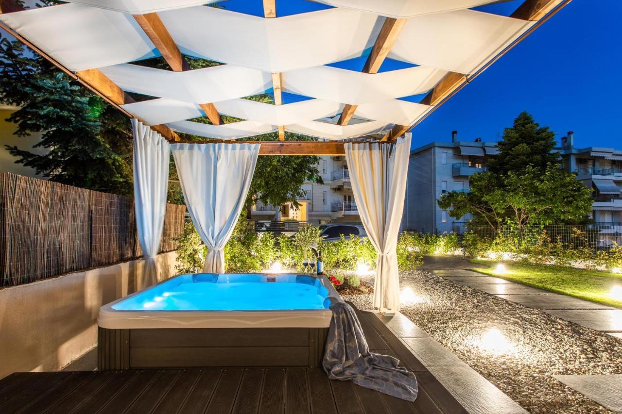 Meteora Boutique Villa A 卡兰巴卡 外观 照片